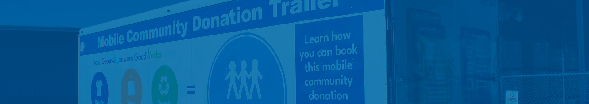 Mobile Donation Trailer